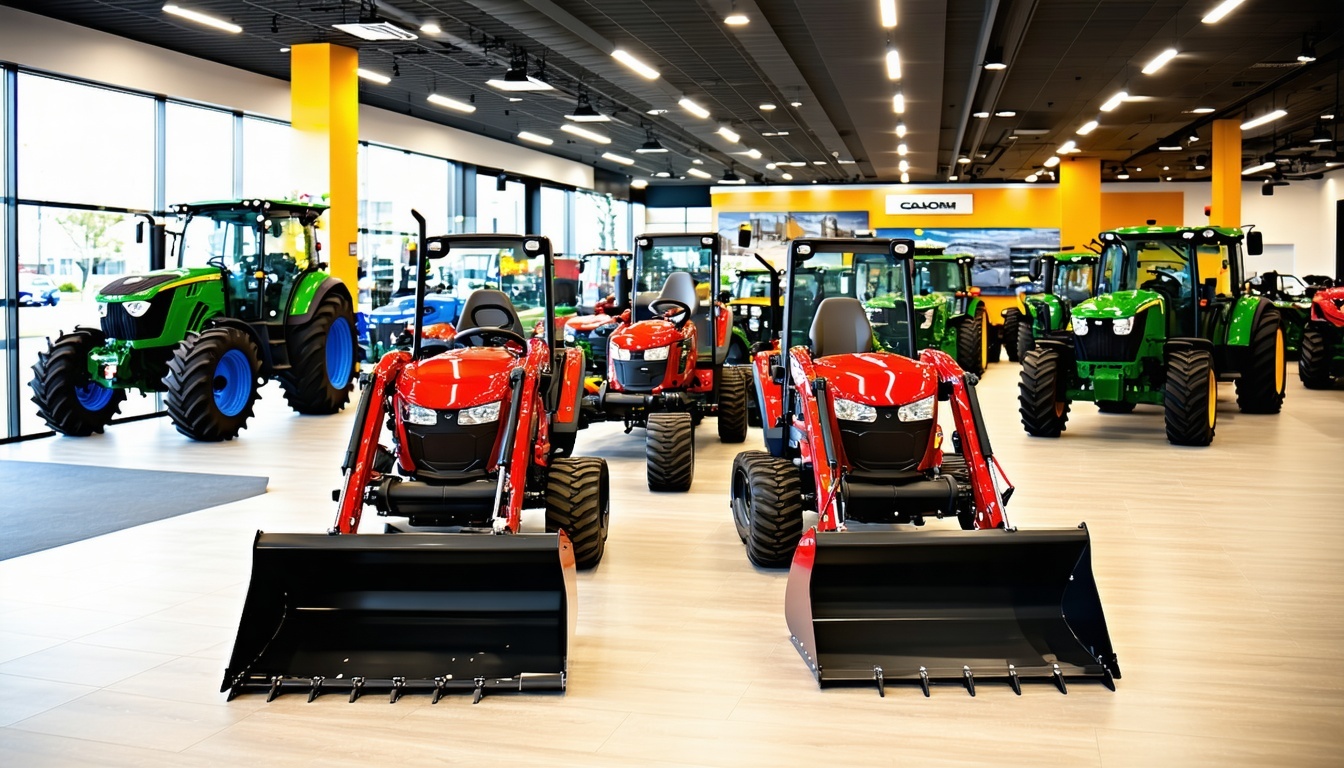 The showcase of an Outdoor Power Equipment Dealership